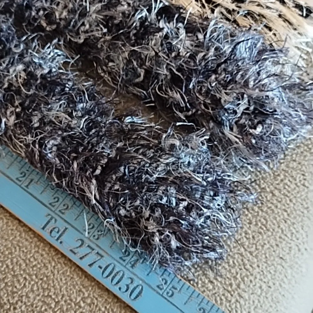 Handmade eyelash knit